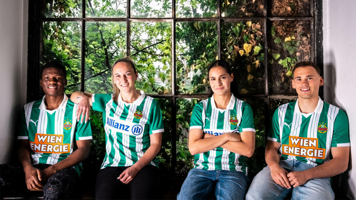 Camisa titular do SK Rapid 2025-2026 PUMA a