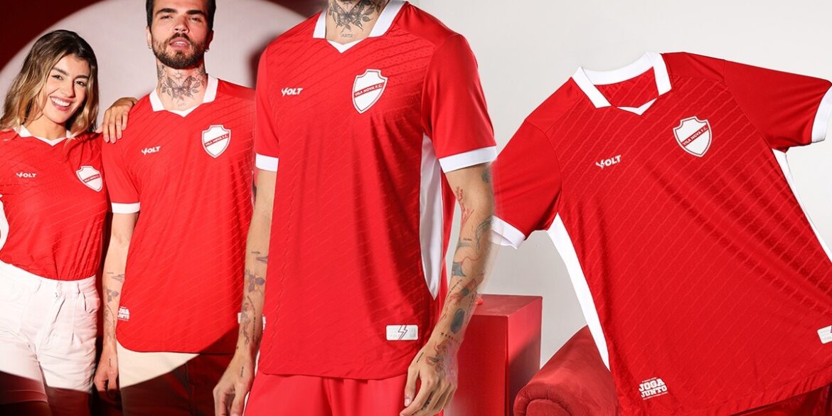 Camisa titular do Vila Nova 2025 é revelada pela Volt