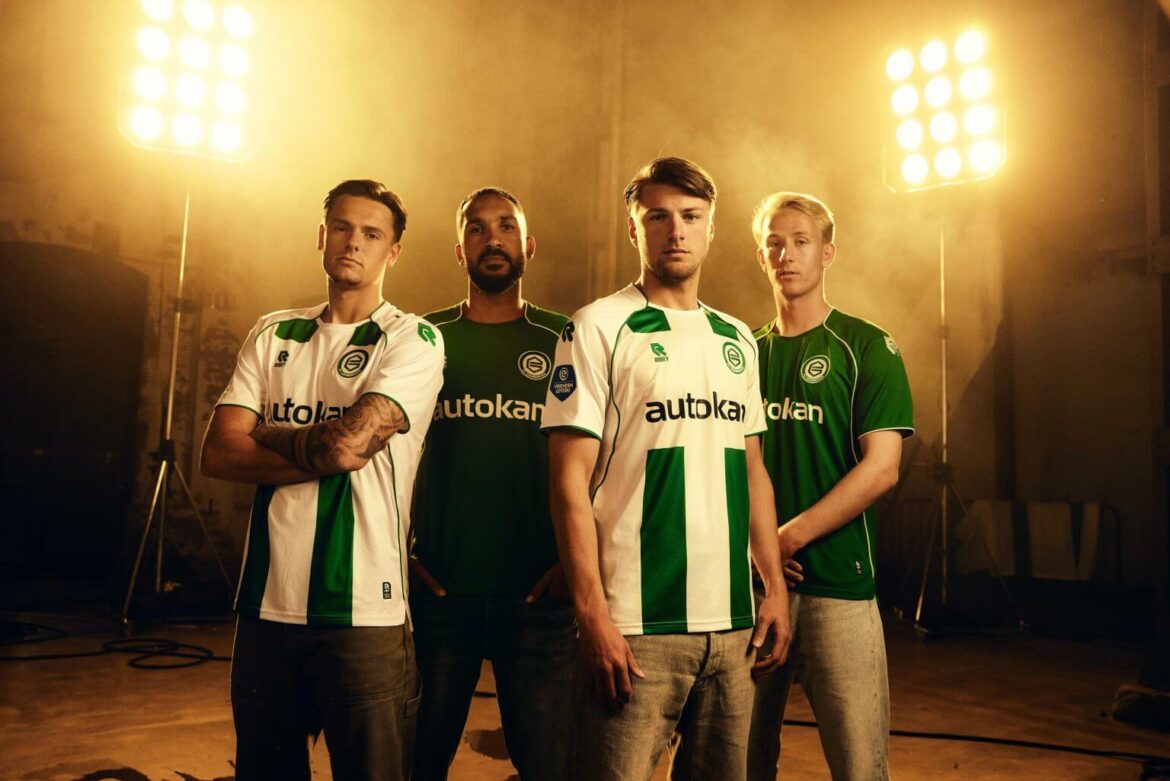 Camisas do FC Groningen 2025-2026 são reveladas pela Robey