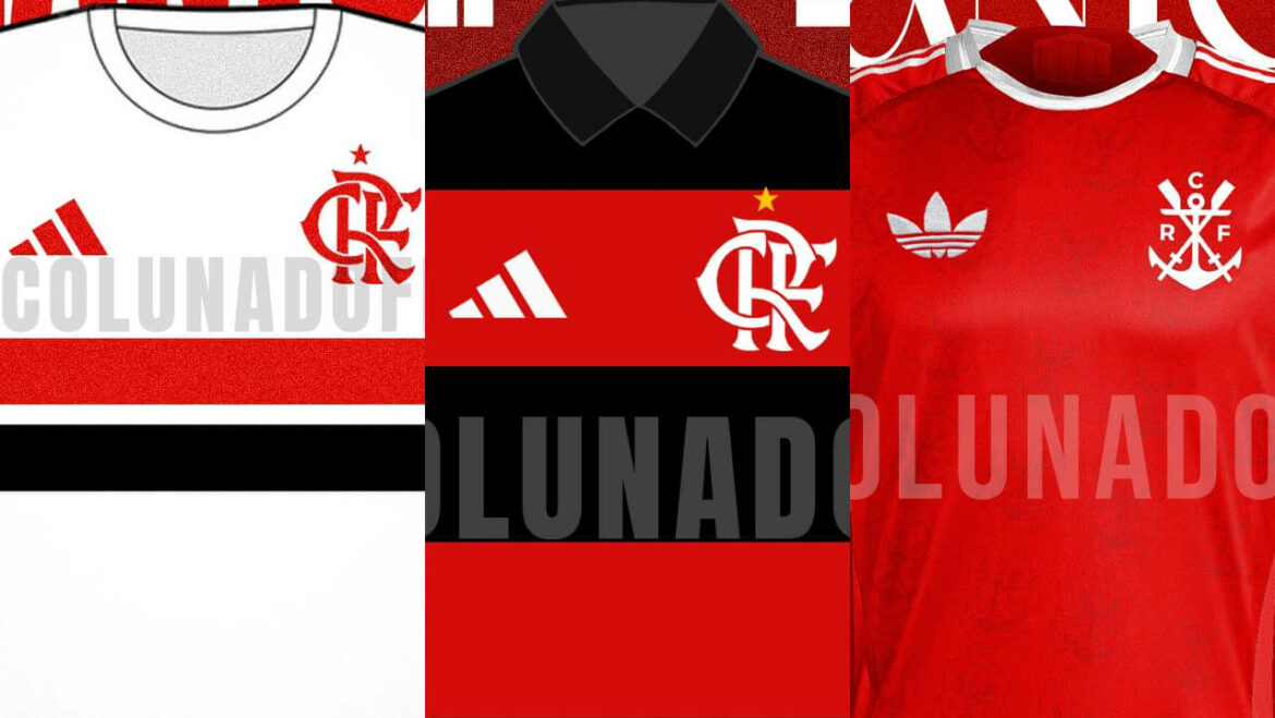Camisas do Flamengo 2026-2027 Adidas