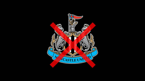Newcastle United mudança de escudo
