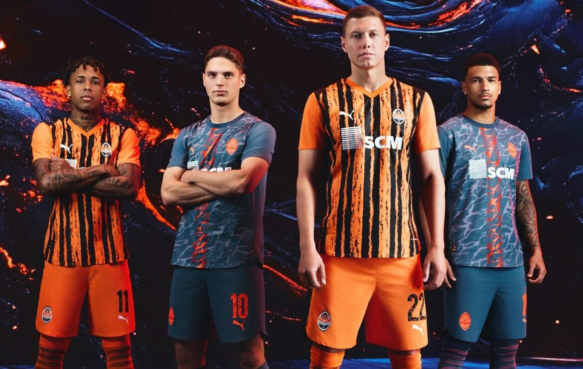 Shakhtar Donetsk lança novas camisas 2025-2026 da PUMA