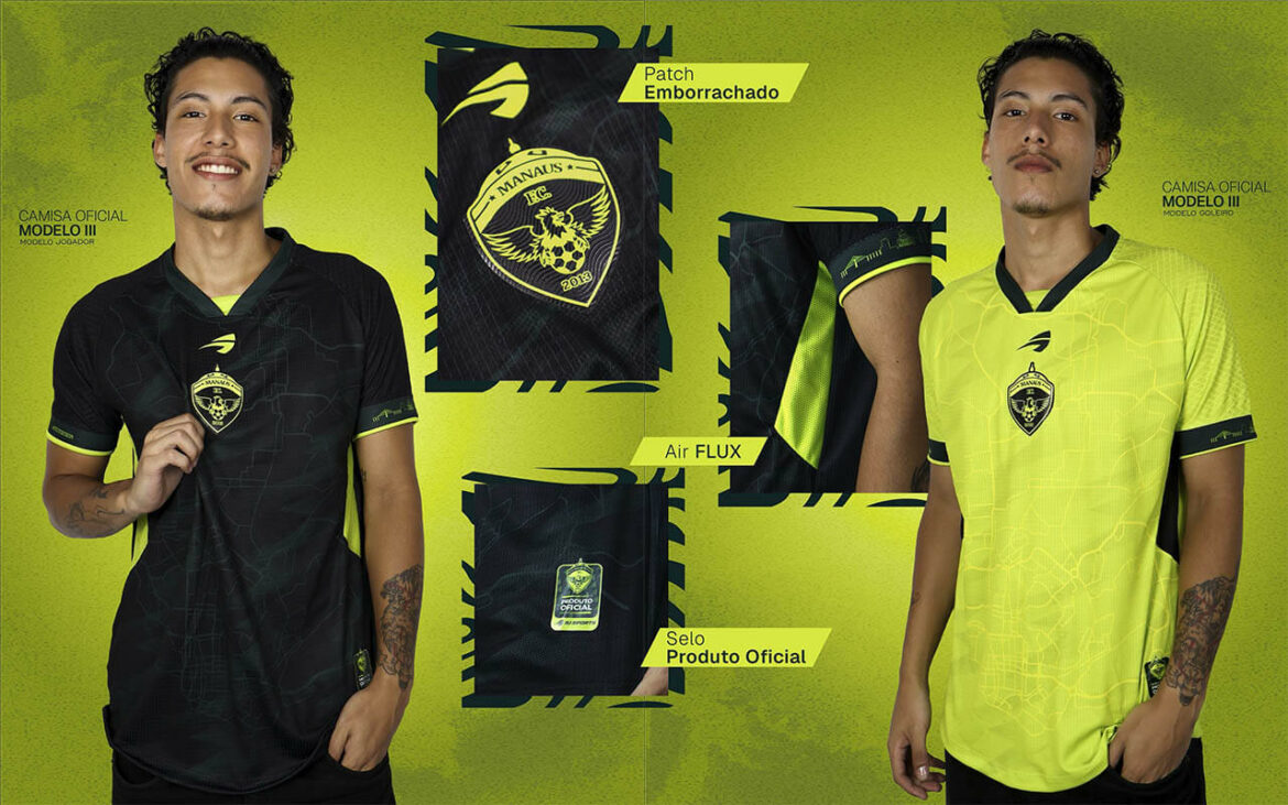 Terceira camisa do Manaus FC 2025-2026 SJ Sports