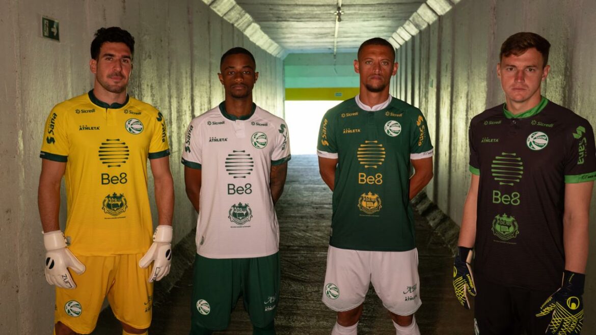 Camisas do SC Gaúcho de Passo Fundo 2025 são lançadas pela Athleta