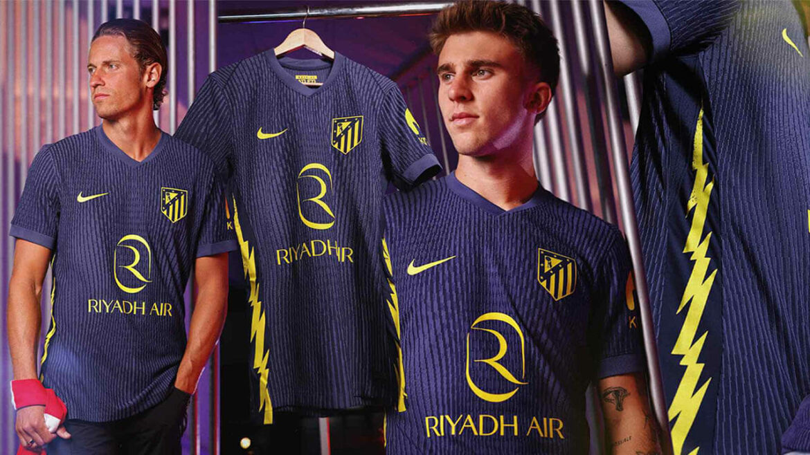camisa reserva do Atlético de Madrid 2025-2026 Nike