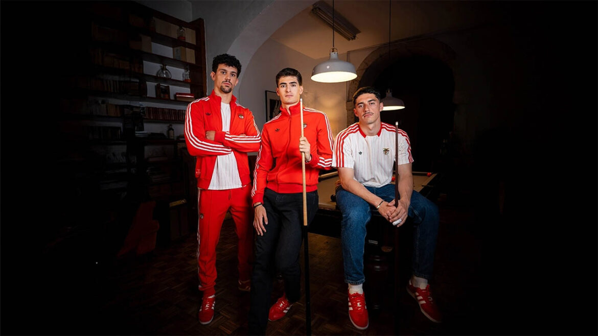 Adidas e Benfica lançam coleção Icon Range Travel