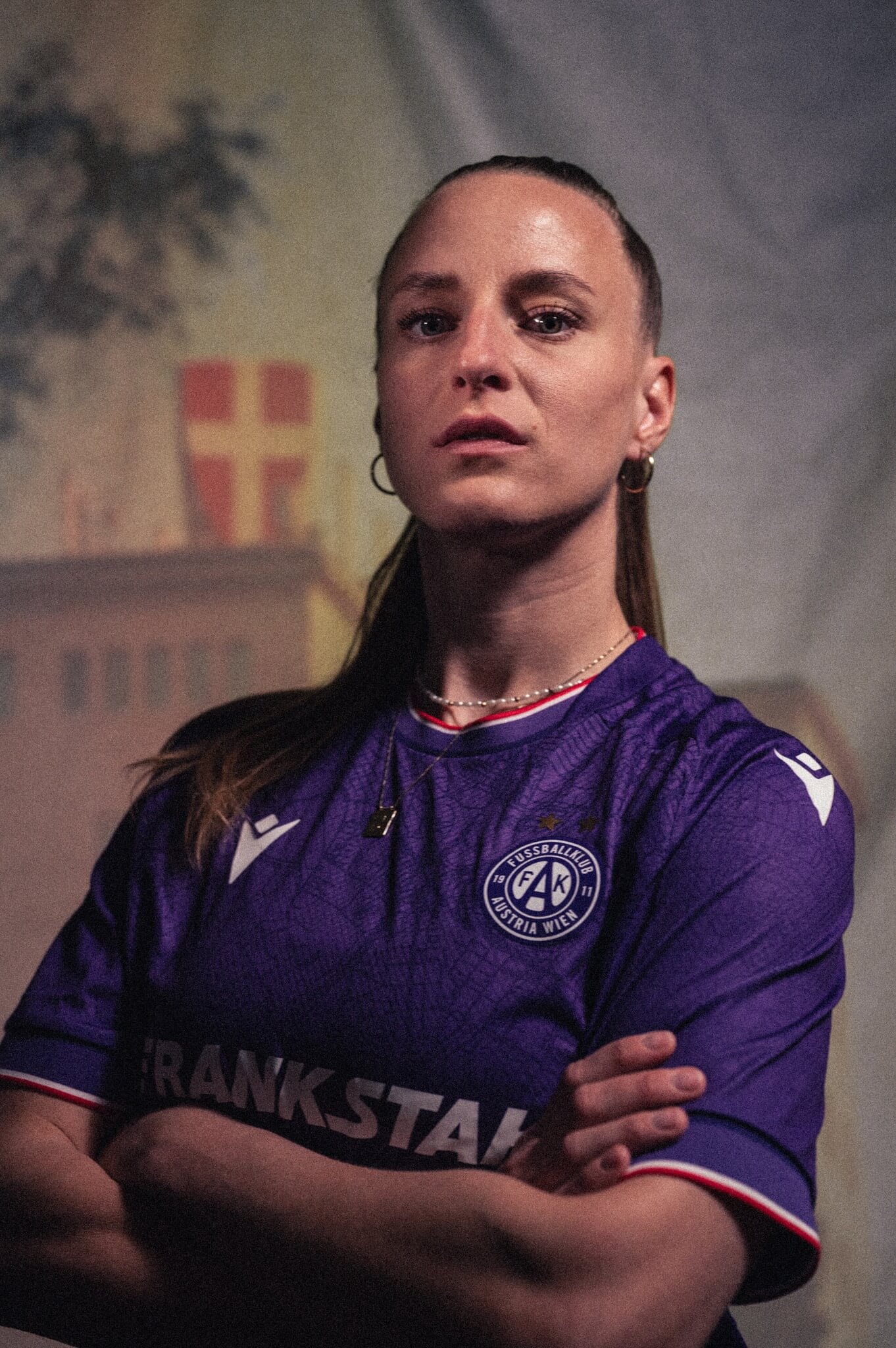 Austria Wien lança nova camisa titular 2025-2026 da Macron
