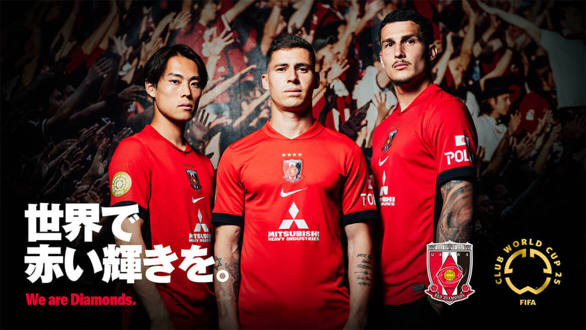 Camisa do Urawa Red Diamonds Mundial de Clubes FIFA 2025 Nike