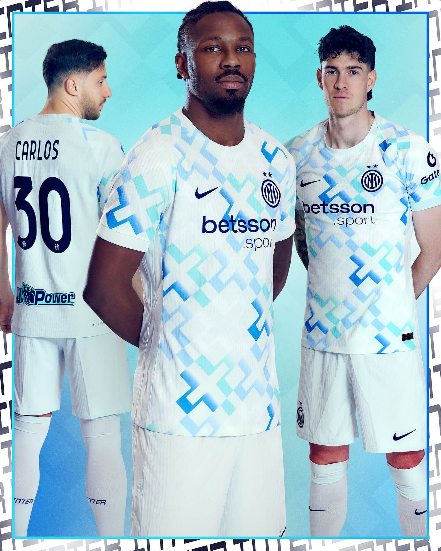 Camisa reserva da Inter de Milão 2025-2026 Nike