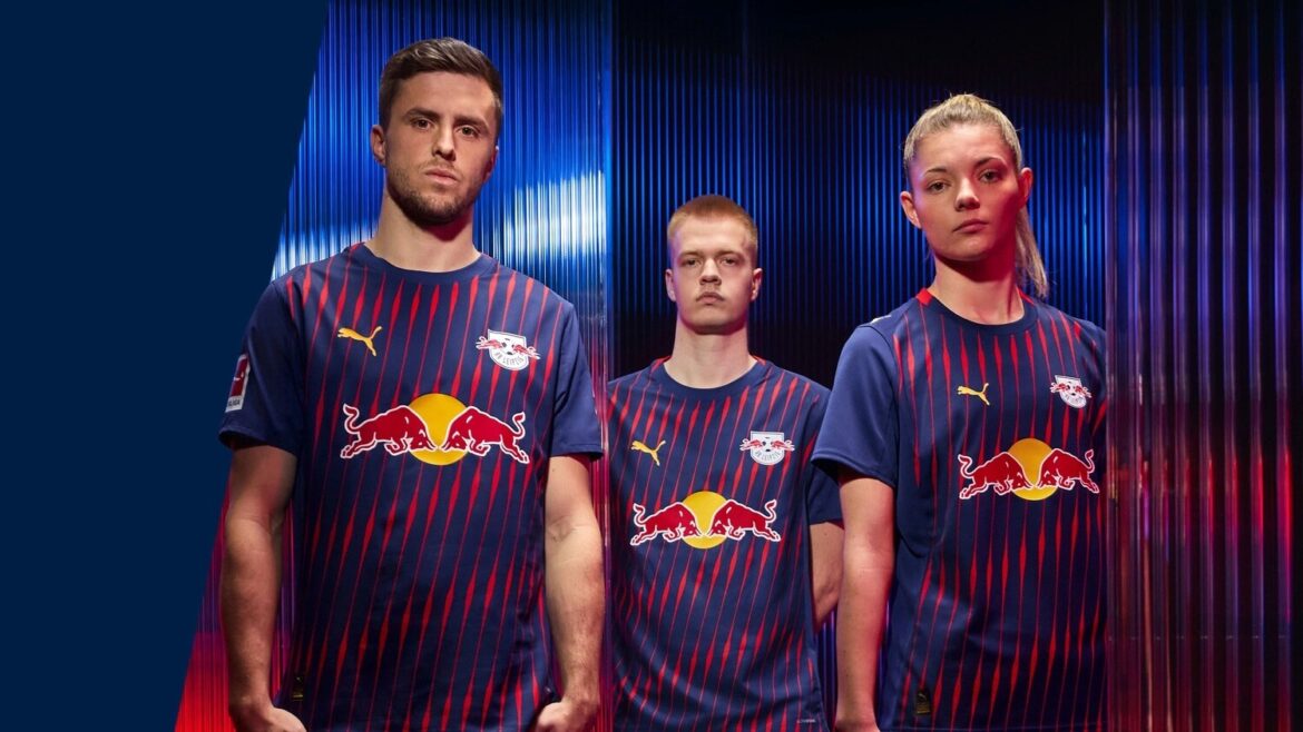 Camisa reserva do RB Leipzig 2025-2026 é lançada pela PUMA