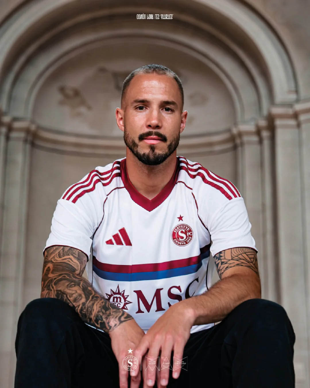 Camisa reserva do Servette FC 2025-2026 adidas