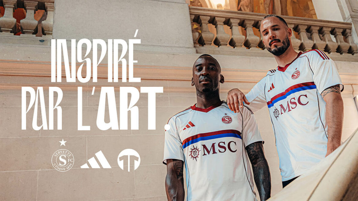 Camisa reserva do Servette FC 2025-2026 adidas