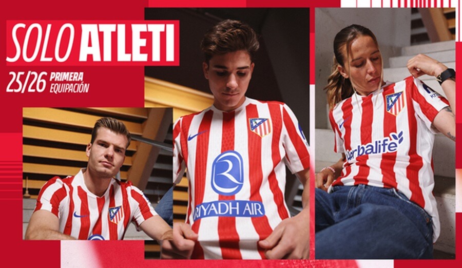 Camisa titular do Atlético de Madrid 2025-2026 é lançada pela Nike (1) Camisa titular do Atlético de Madrid 2025-2026 é lançada pela Nike