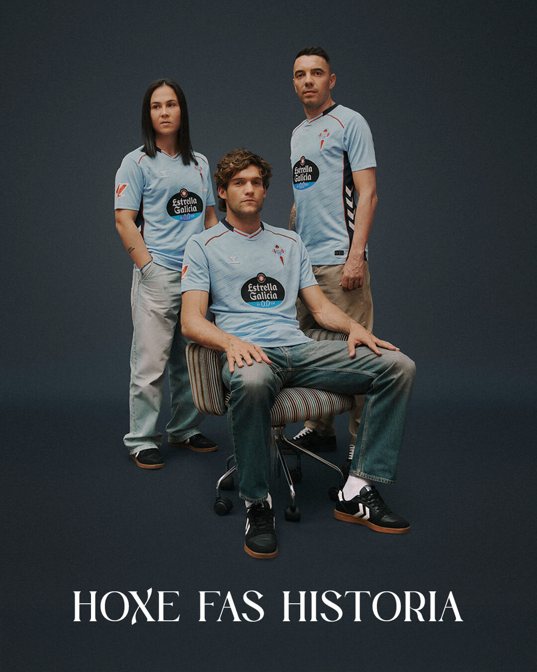 Camisa titular do Celta de Vigo 2025-2026 Hummel