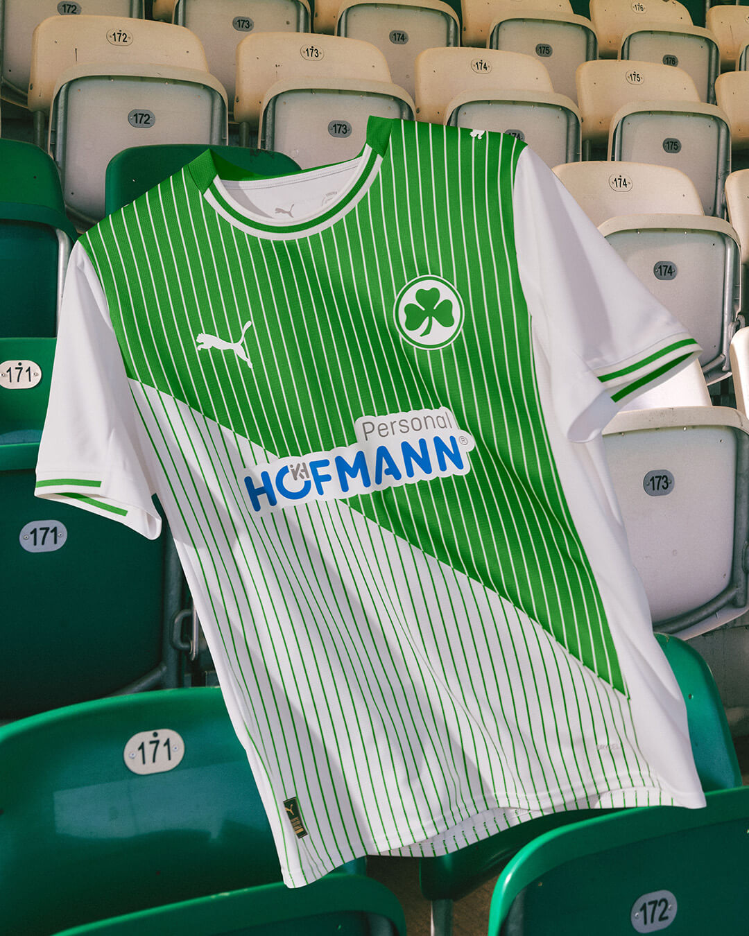 Camisa titular do Greuther Fürth 2025-2026 PUMA