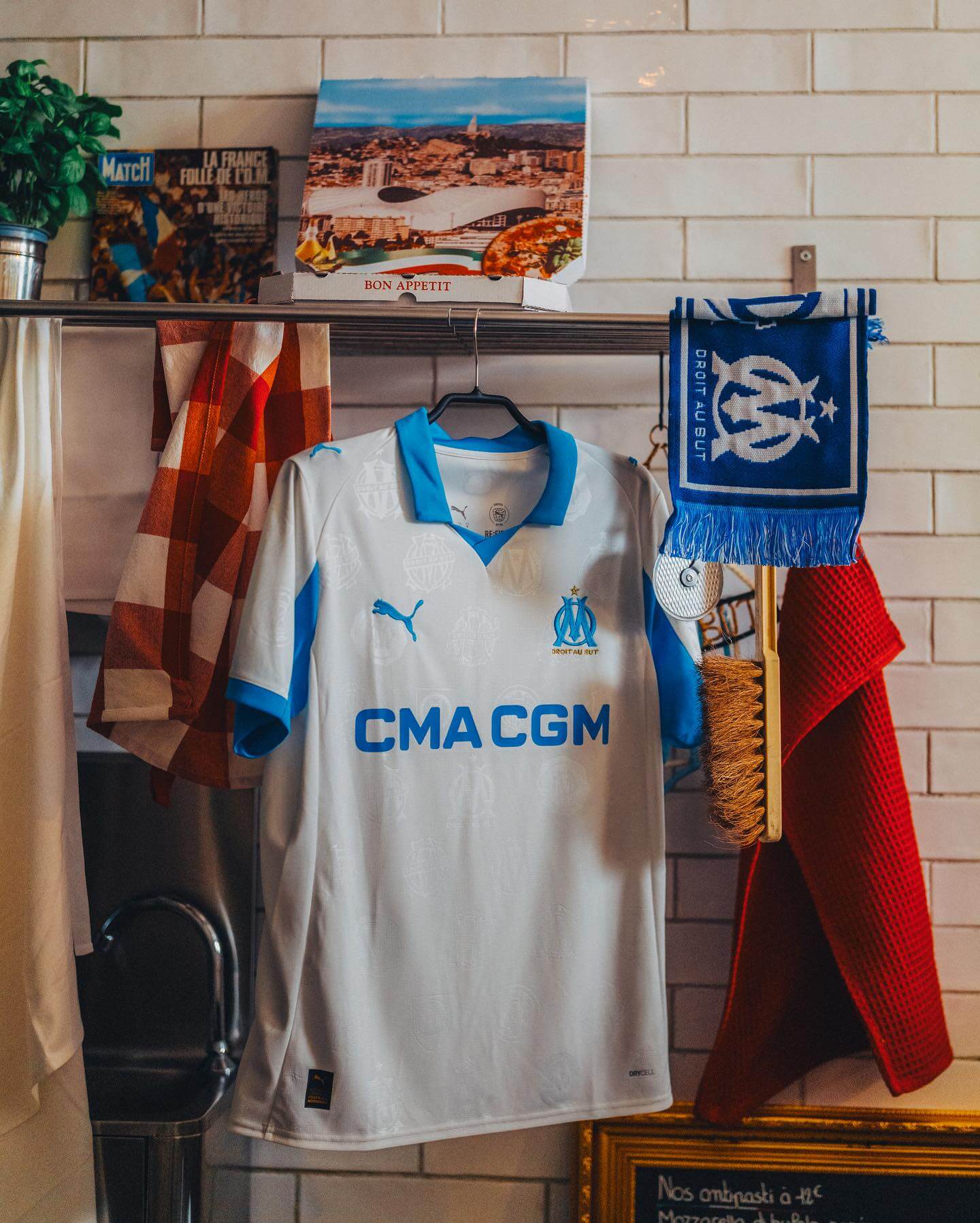 Camisa titular do Olympique de Marseille 2025-2026 PUMA 2