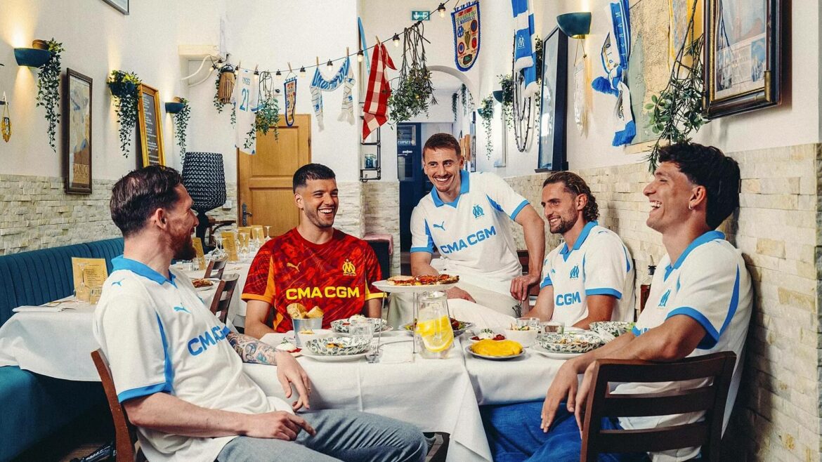 Camisa titular do Olympique de Marseille 2025-2026 é lançada pela PUMA