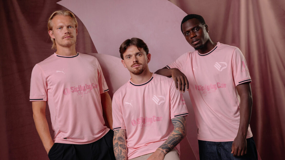 Camisa titular do Palermo FC 2025-2026 PUMA