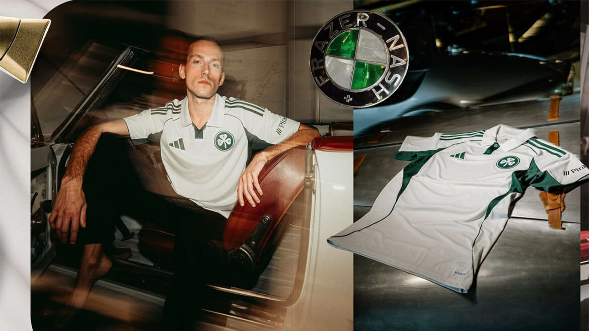 Camisa titular do Panathinaikos 2025-2026 Adidas