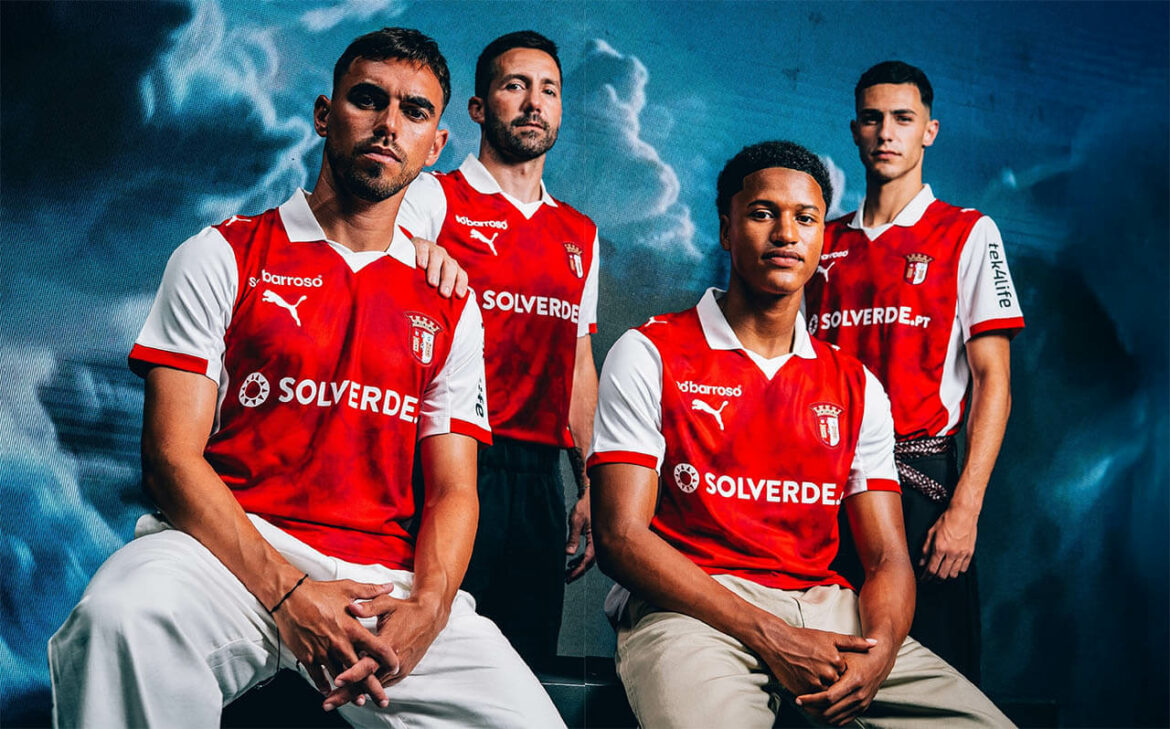 Camisa titular do Sporting Braga 2025-2026 PUMA