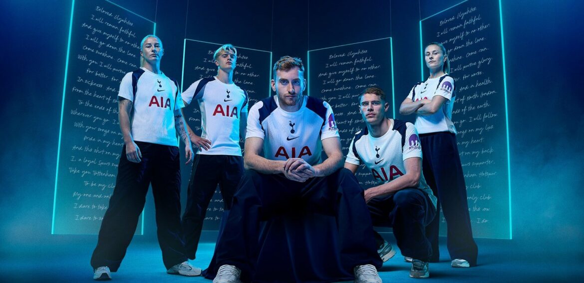 Camisa titular do Tottenham 2025-2026 Nike