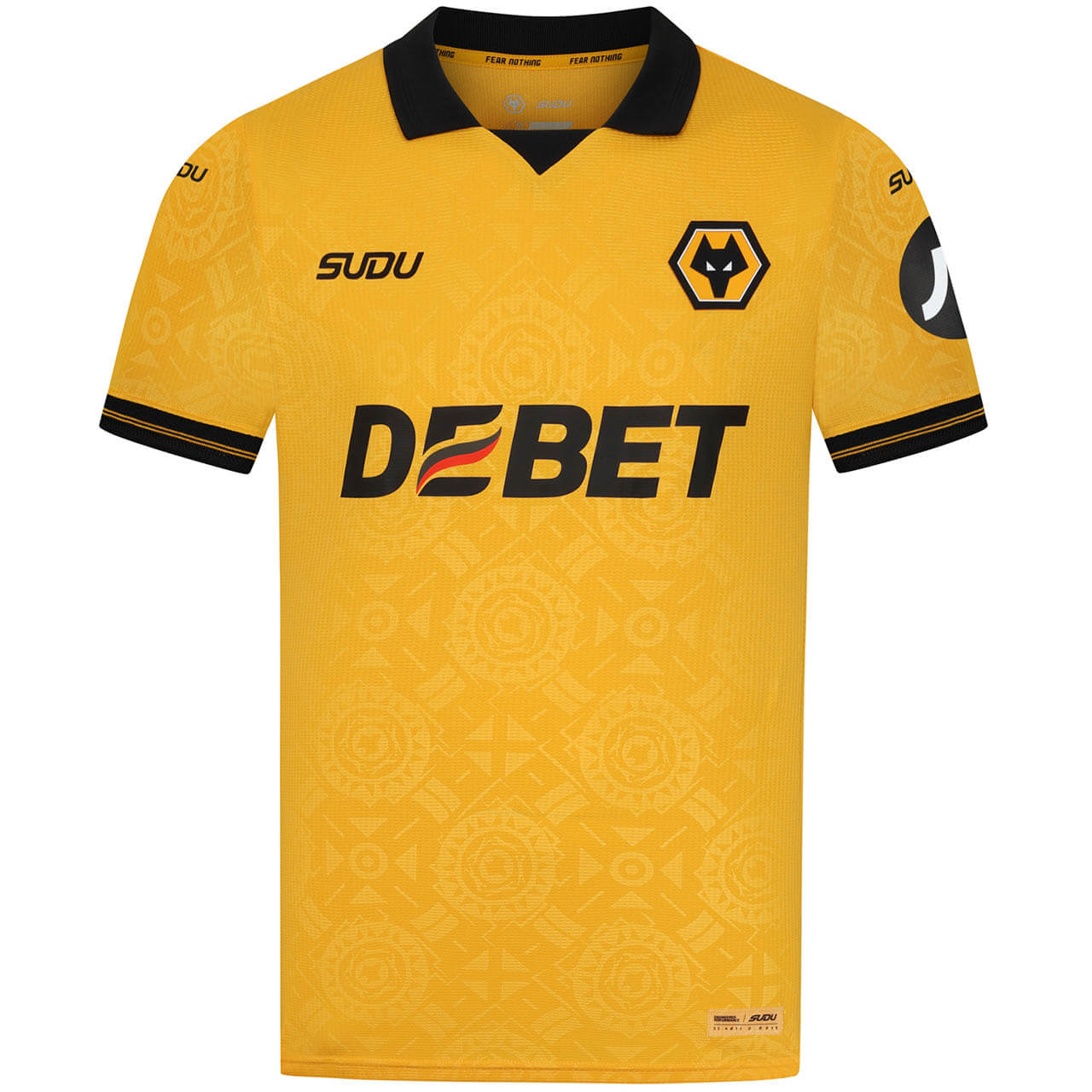 Camisa titular do Wolverhampton 2025-2026 SUDU kit