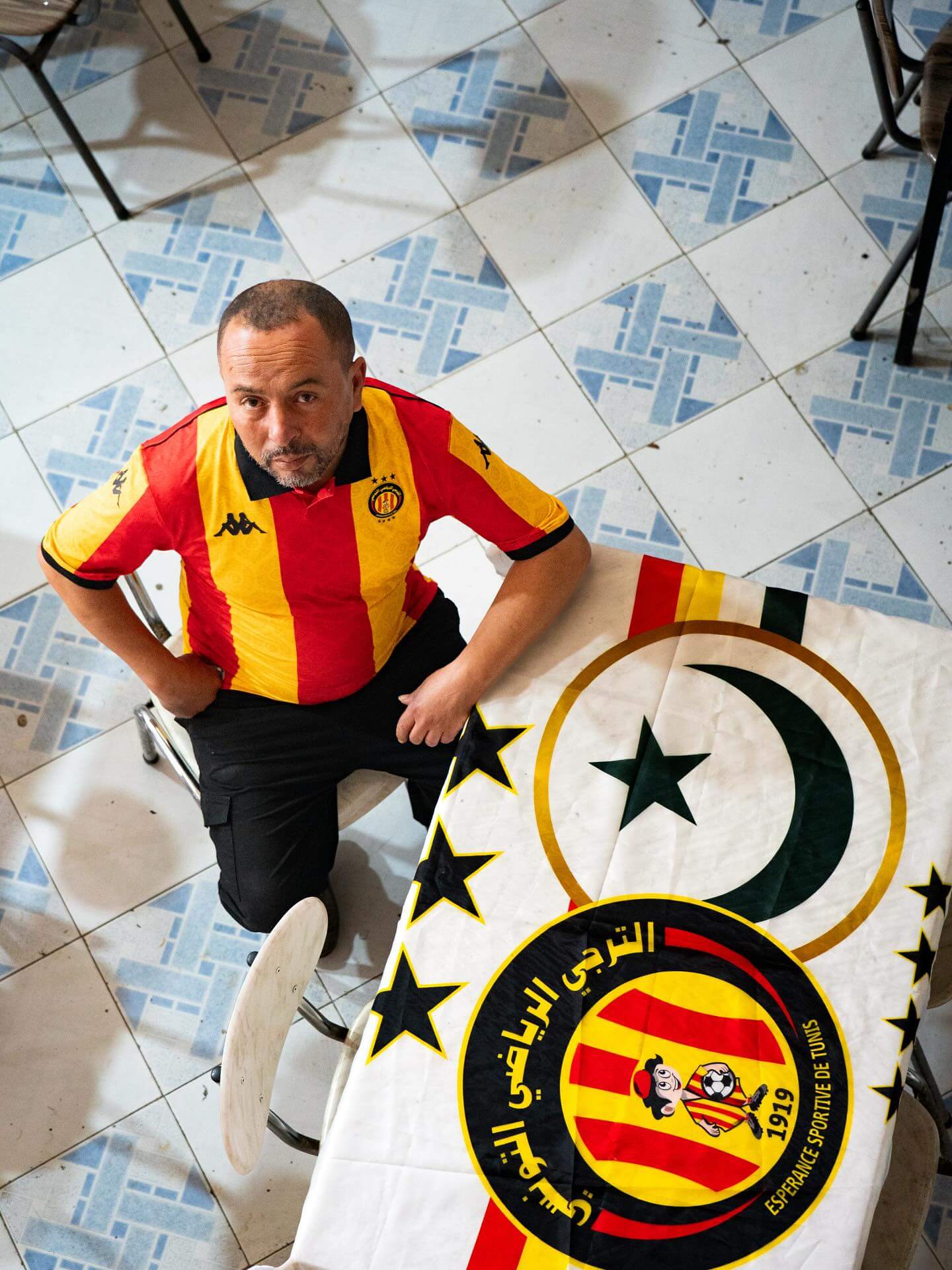 Camisas do Espérance Tunis 2025-2026 é revelada pela Kappa