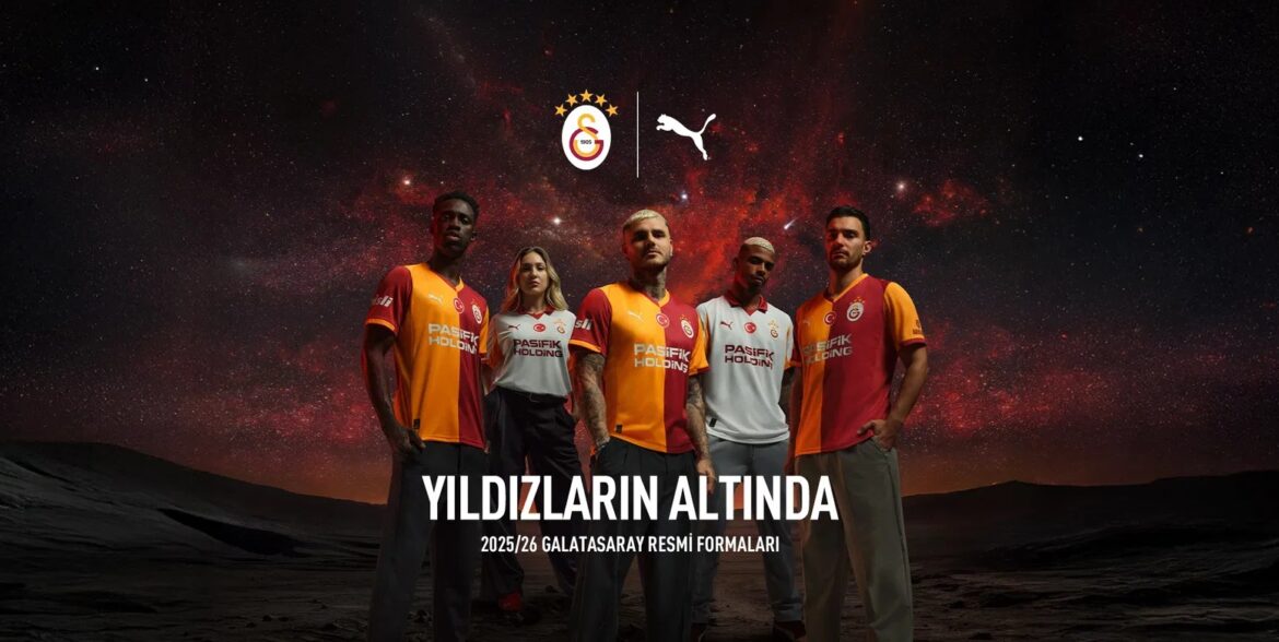 Camisas do Galatasaray 2025-2026 são lançadas pela PUMA