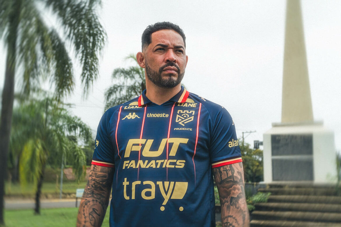 Camisas do Grêmio Prudente 2025-2026 Kappa