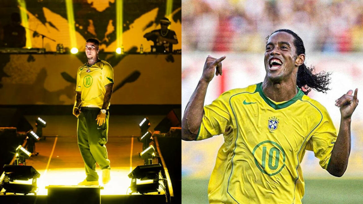 Nike reedita camisa Total 90 do Brasil 2004-2005 Ronaldinho