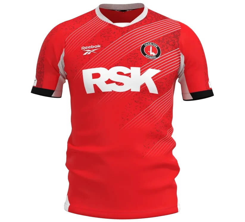 Reebok lança primeira camisa titular para o Charlton Athletic