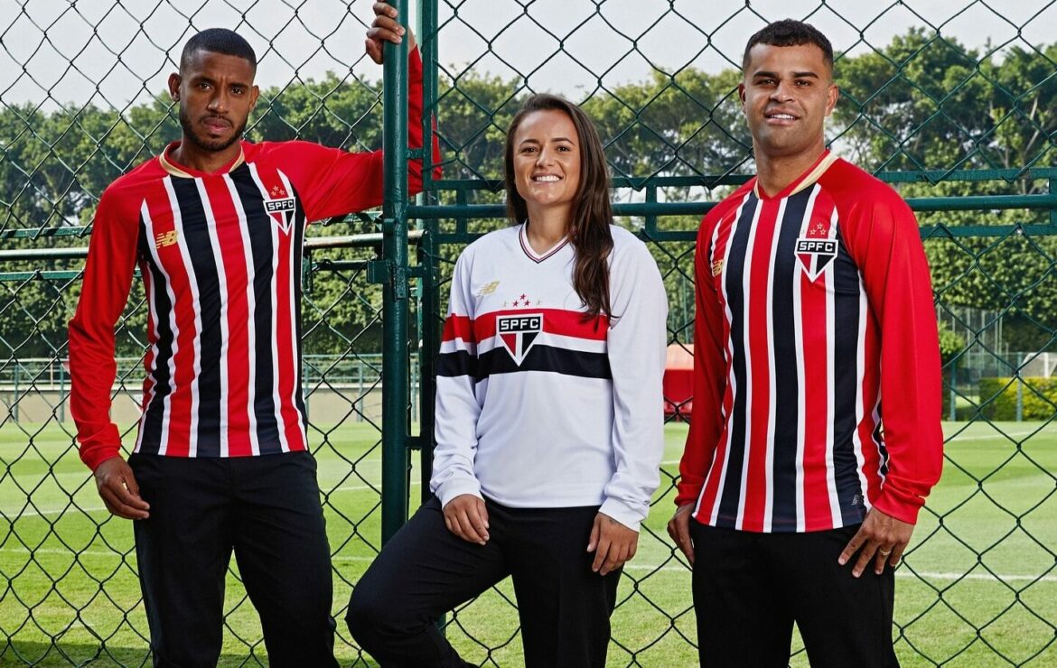 São Paulo ganha camisas manga longa da New Balance para 2025 (1) São Paulo ganha camisas manga longa da New Balance para 2025