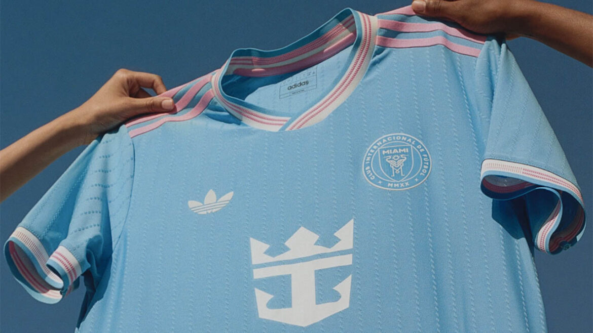 Terceira camisa do Inter Miami 2025 Adidas