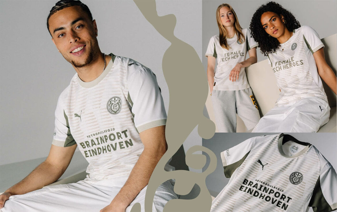 Terceira camisa do PSV 2025-2026 PUMA kit