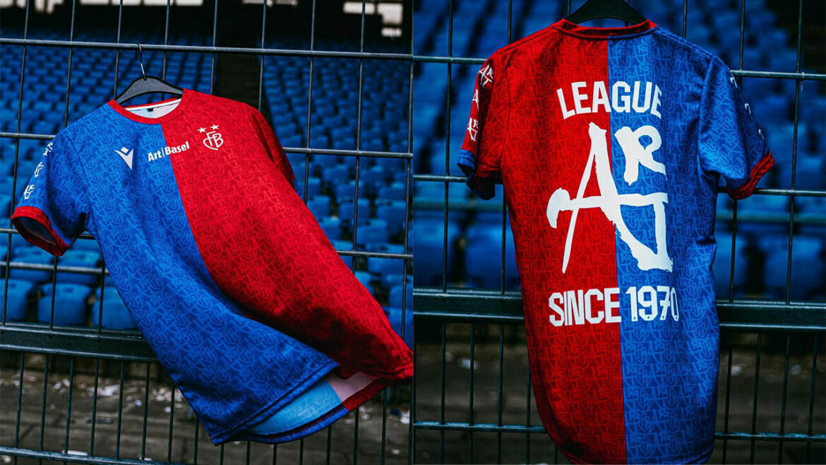 camisa FC Basel x Art Basel