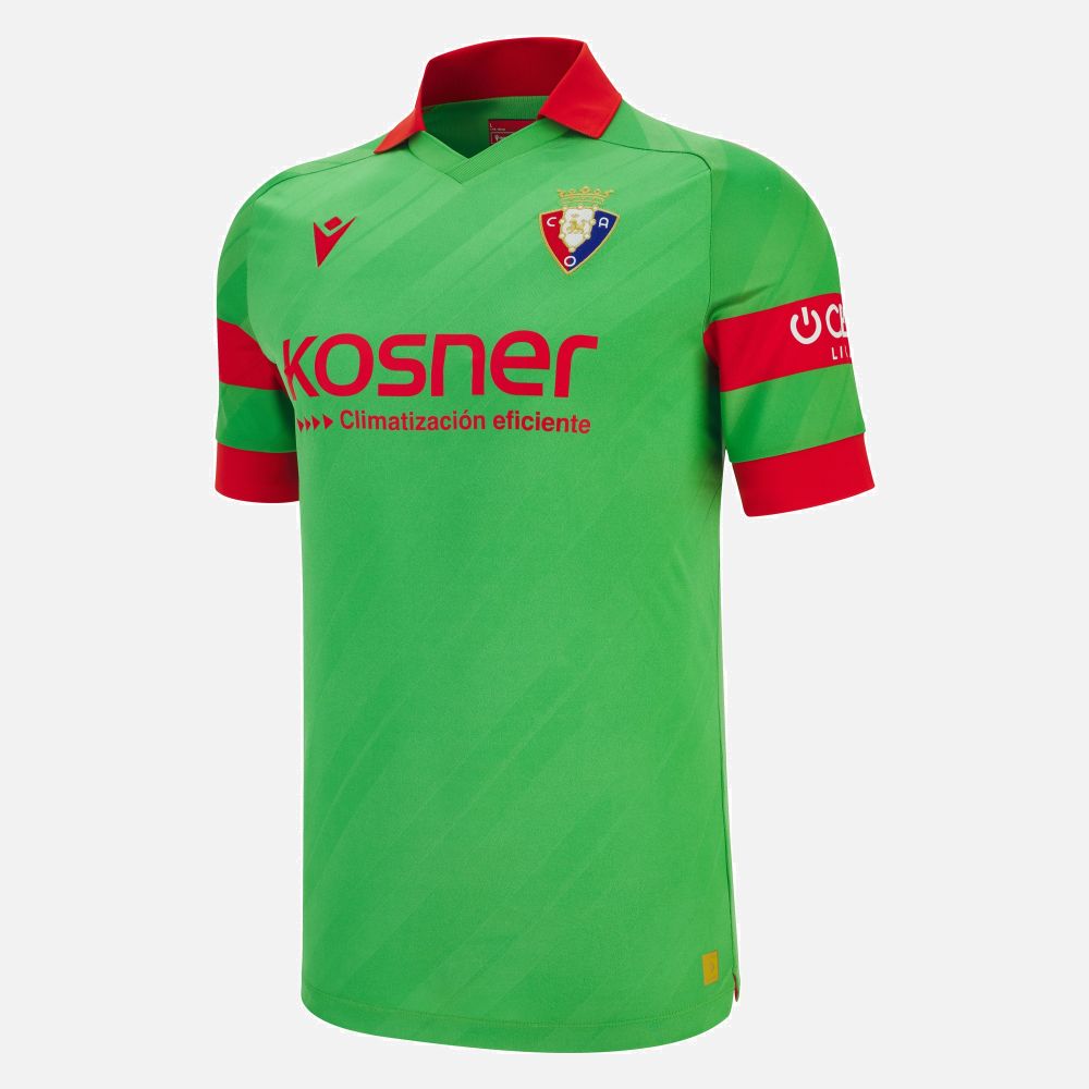 CA Osasuna lança nova camisa reserva 2025-2026 em homenagem à Copa da UEFA 1992
