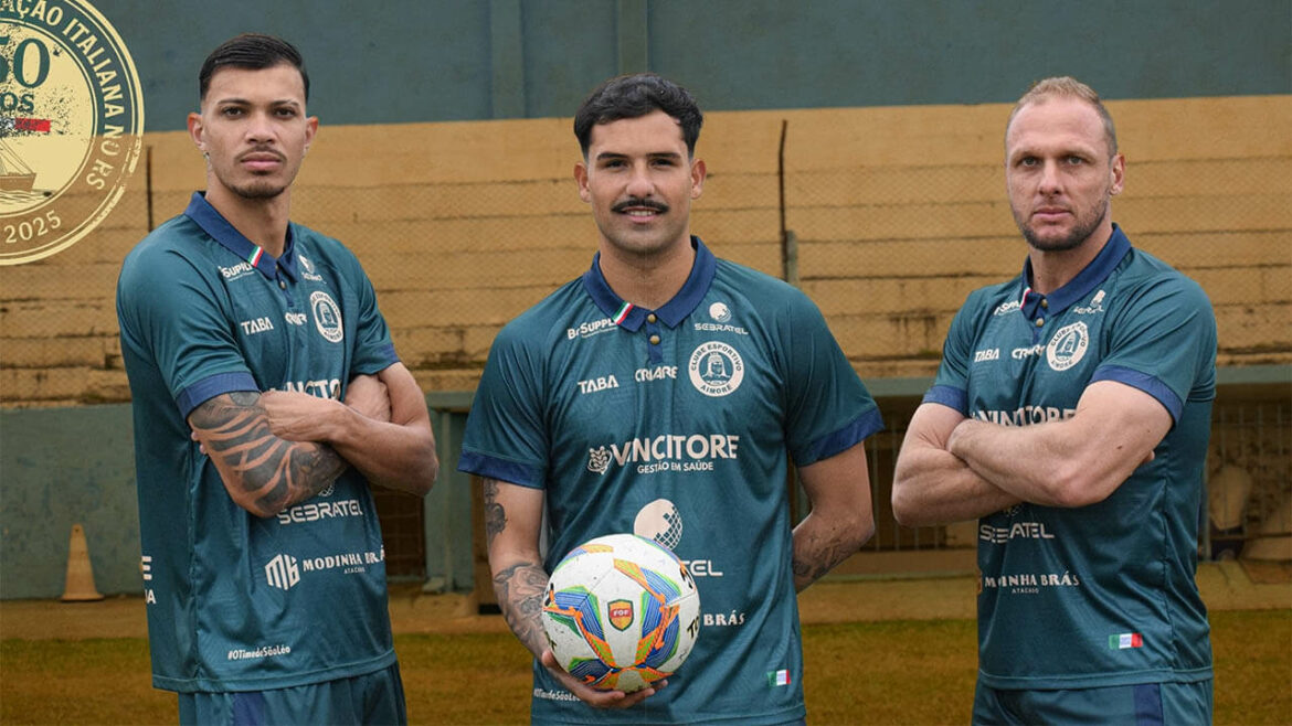 Camisa 150 anos imigração italiana do Aimoré 2025 Taba