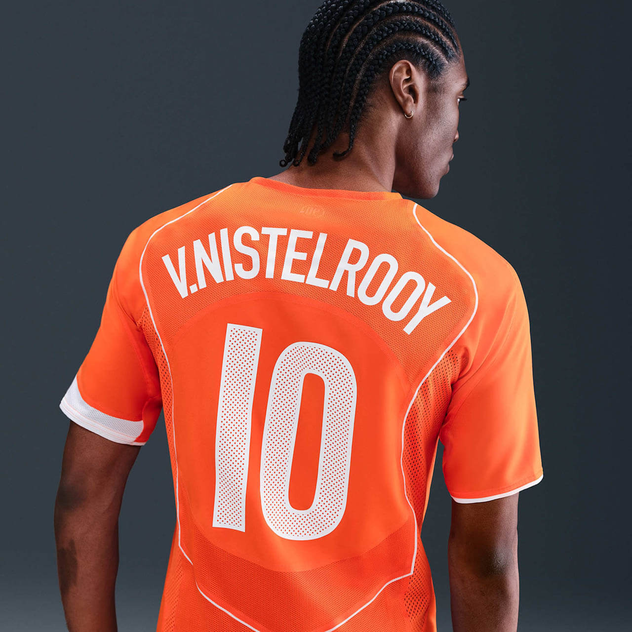 Camisa Holanda Nike Reedição Total 90 Van Nistelrooy Masculina