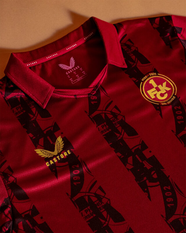 Camisa dos 125 anos do Kaiserslautern 2025-2026 Castore
