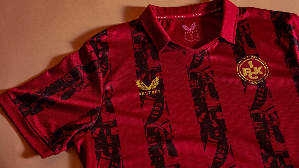 Camisa dos 125 anos do Kaiserslautern 2025-2026 Castore