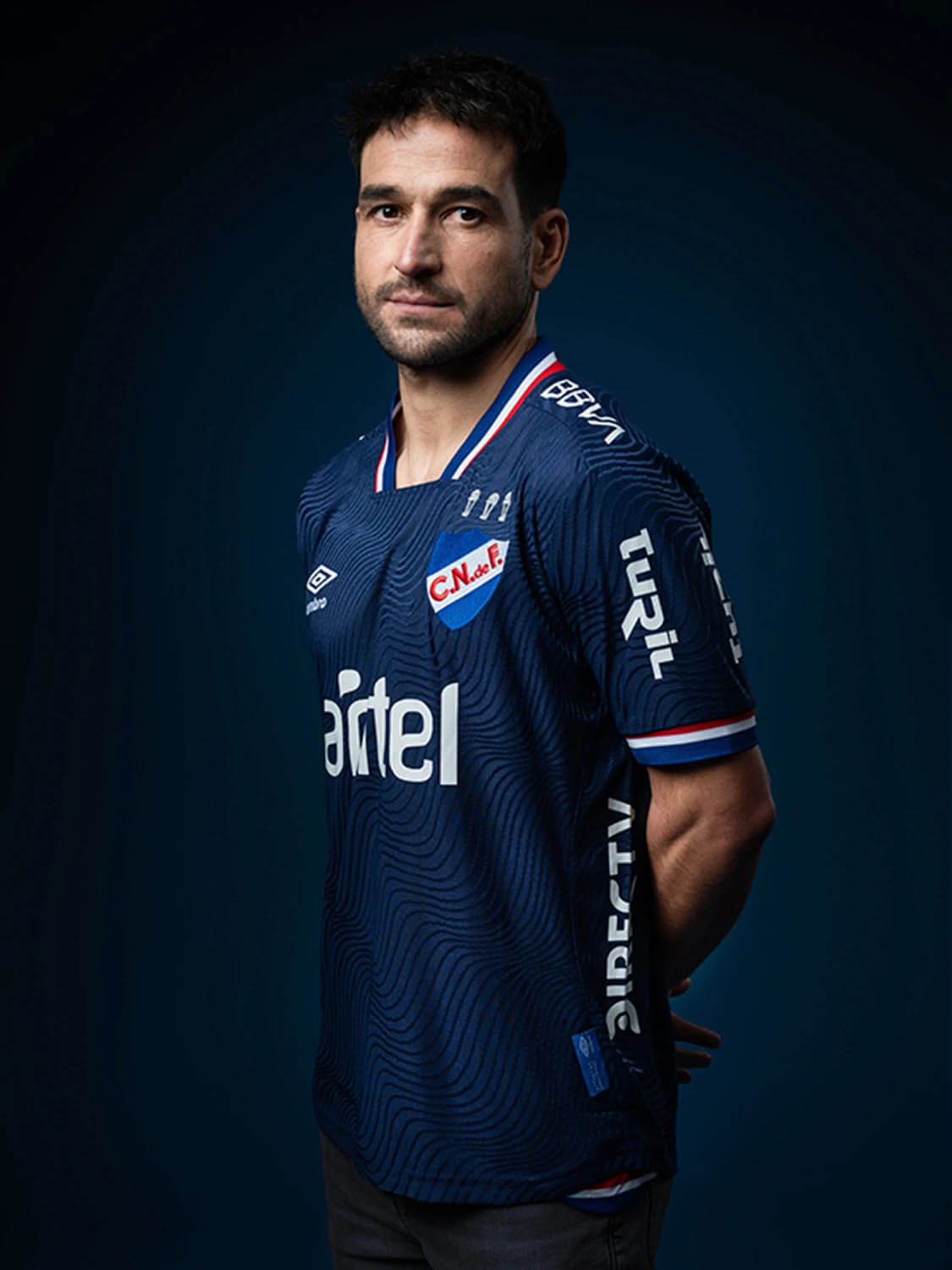 Camisa reserva azul-marinho do Club Nacional 2025-2026 Umbro
