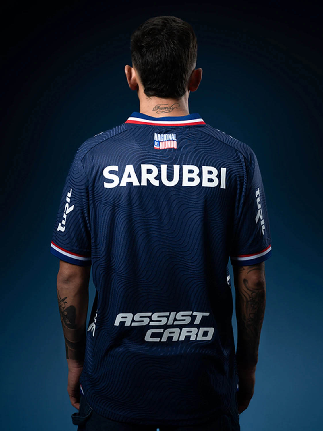Camisa reserva azul-marinho do Club Nacional 2025-2026 Umbro