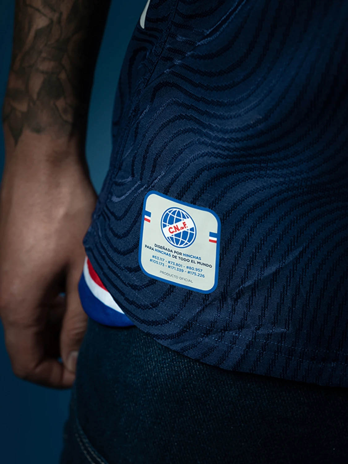 Camisa reserva azul-marinho do Club Nacional 2025-2026 Umbro