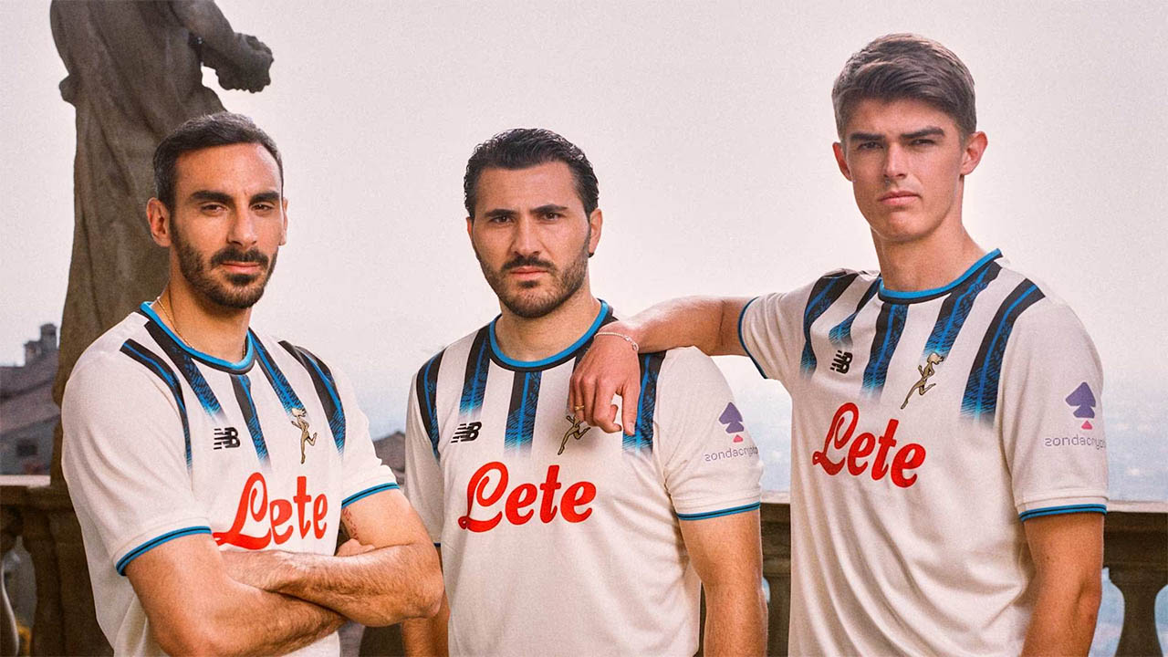 Camisa reserva da Atalanta 2025-2026 New Balance