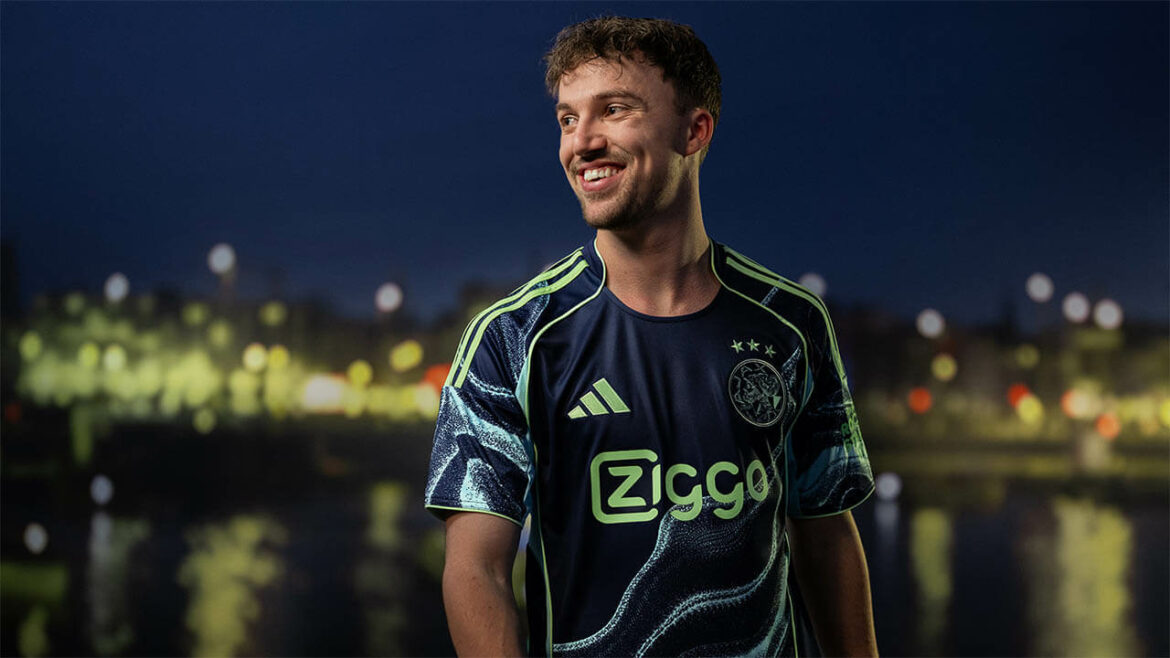 Camisa reserva do Ajax 2025-2026 Adidas