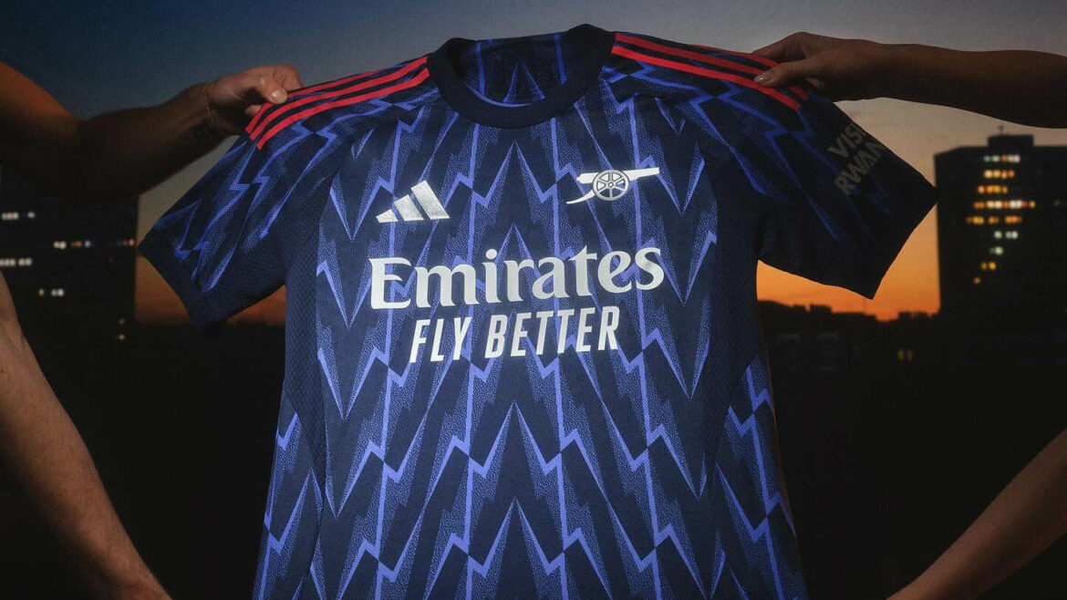 Camisa reserva do Arsenal 2025-2026 adidas