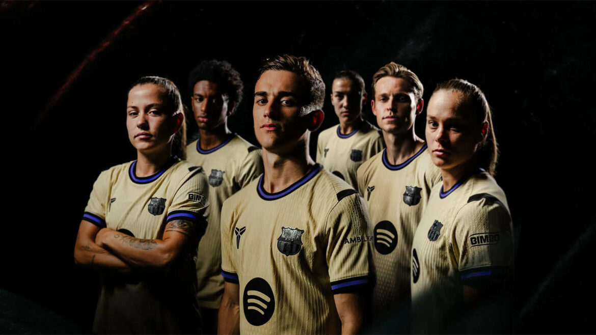 Camisa reserva do Barcelona 2025-2026 Kobe Bryant Nike