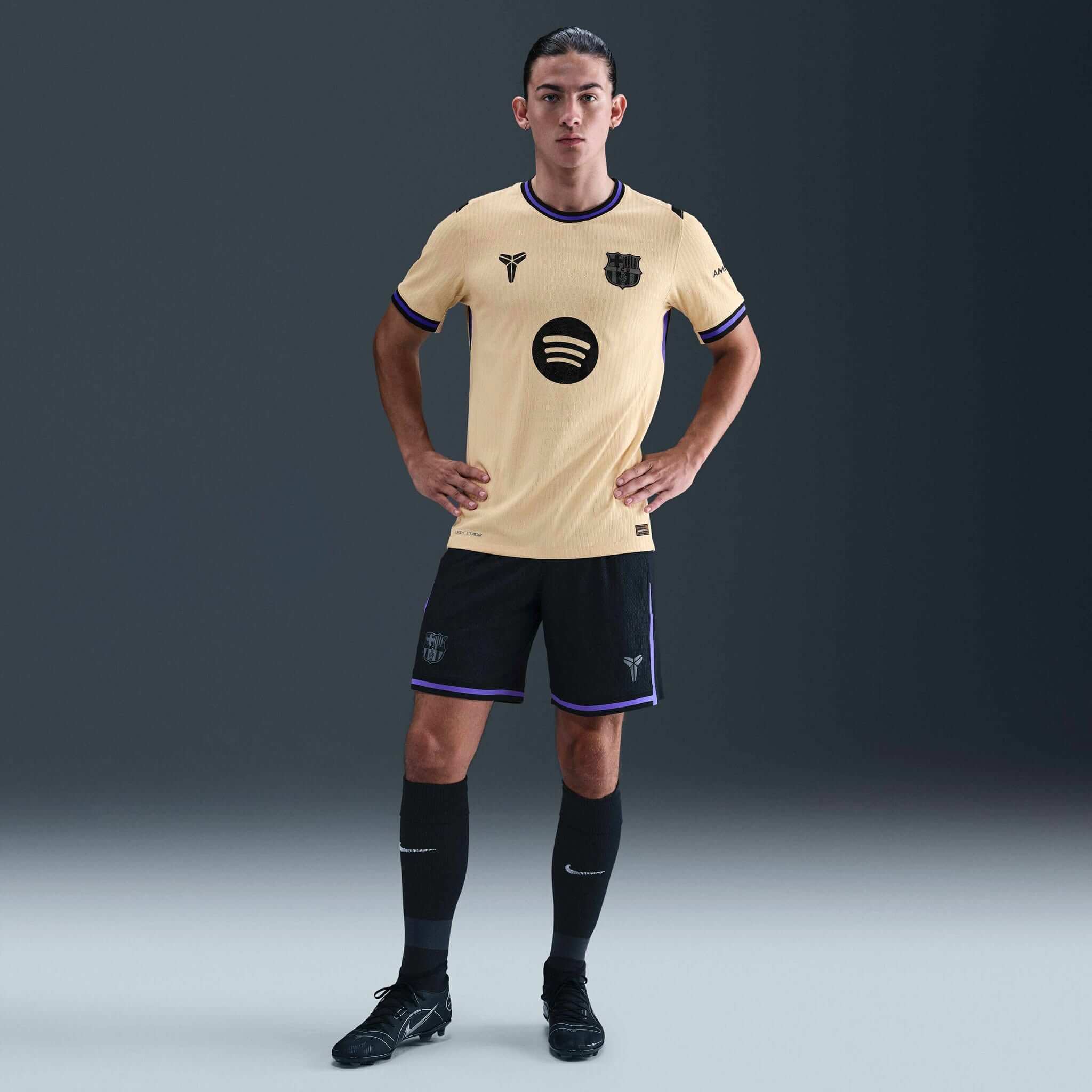 Camisa reserva do Barcelona 2025-2026 Nike Kobe Bryant