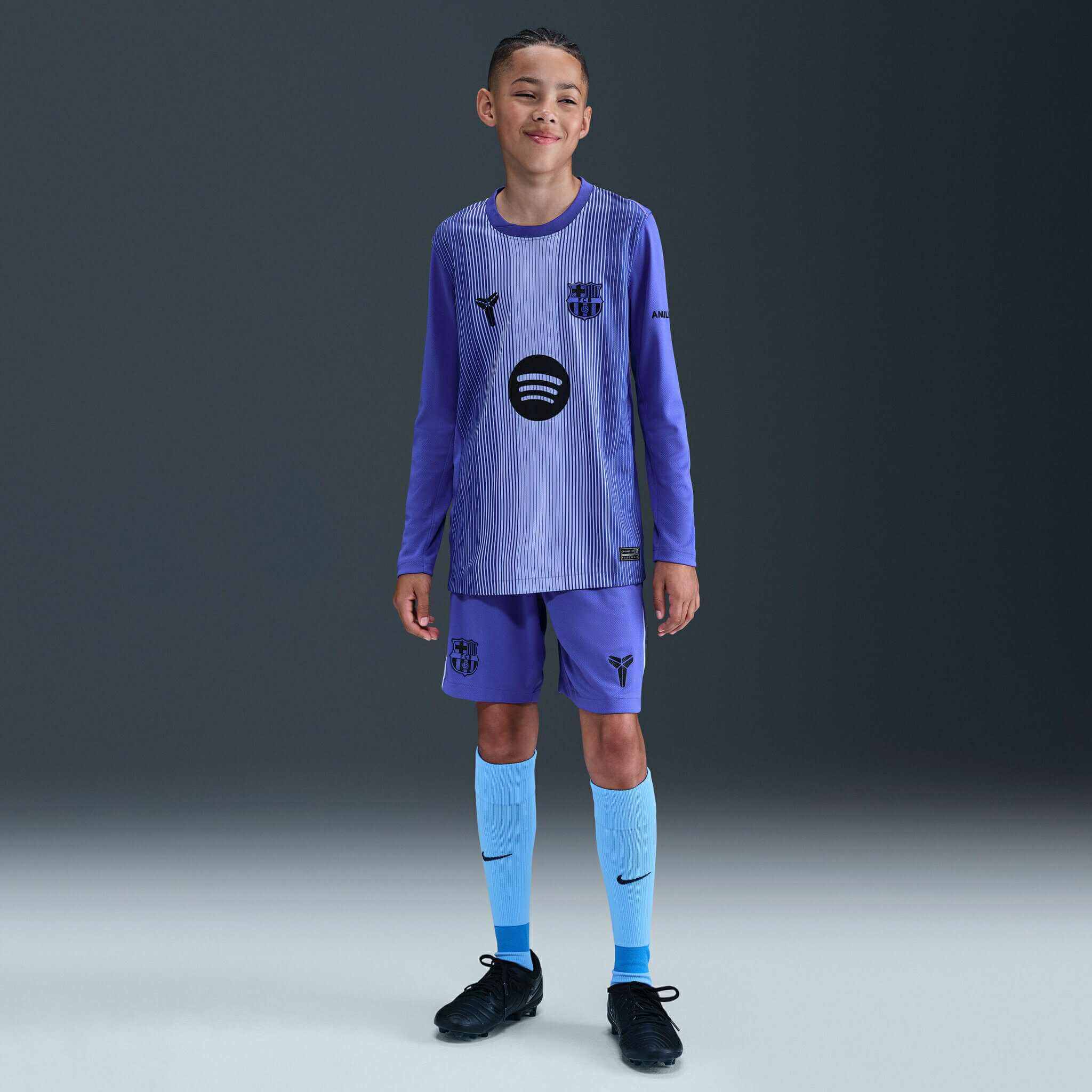Camisa reserva do Barcelona 2025-2026 Nike Kobe Bryant