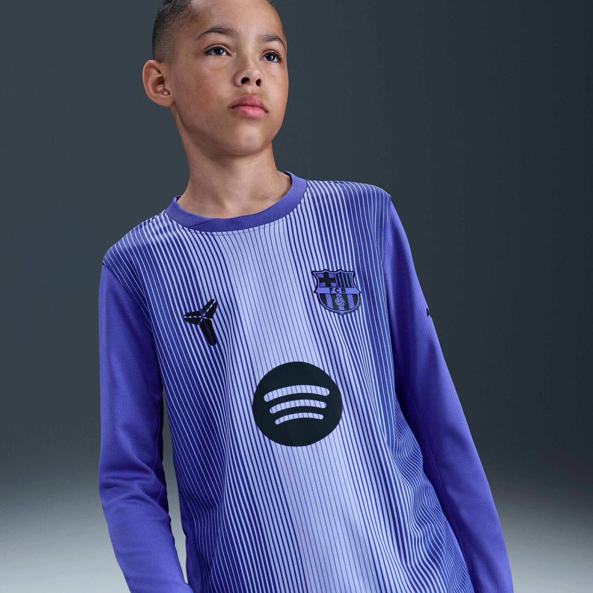 Camisa reserva do Barcelona 2025-2026 Nike Kobe Bryant
